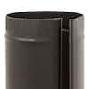 Master Flow 6 in. Black Stove Pipe Round Tee BAT6X6X6 - The Home Depot