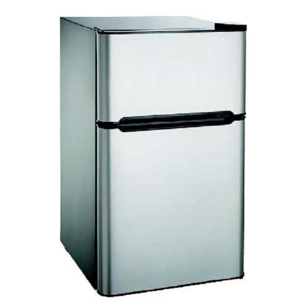 ARCTIC CHEF 4.5 cu. ft. Mini Fridge in Stainless Steel