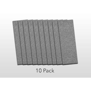 Composite Fence and Gate Picket - Square Top - Slate Grey - 3/8in. x 3.5in. x 5 3/4ft. (10-Pack)