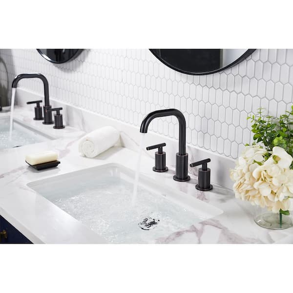 Reviews for FORIOUS PRO 8 in. Widespread Double Handle High Arc