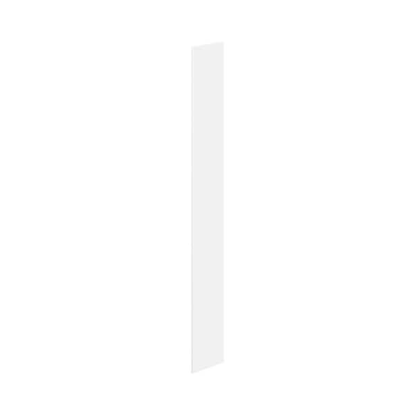 14 in. W x 96 in. H Pantry Cabinet End Panel in Bright White