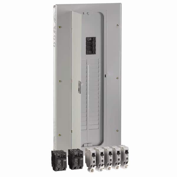 GE 200 Amp 32-Space Main Breaker Indoor Load Center Combination Arc Fault Kit with 20 Amp CAFCI Breakers Included