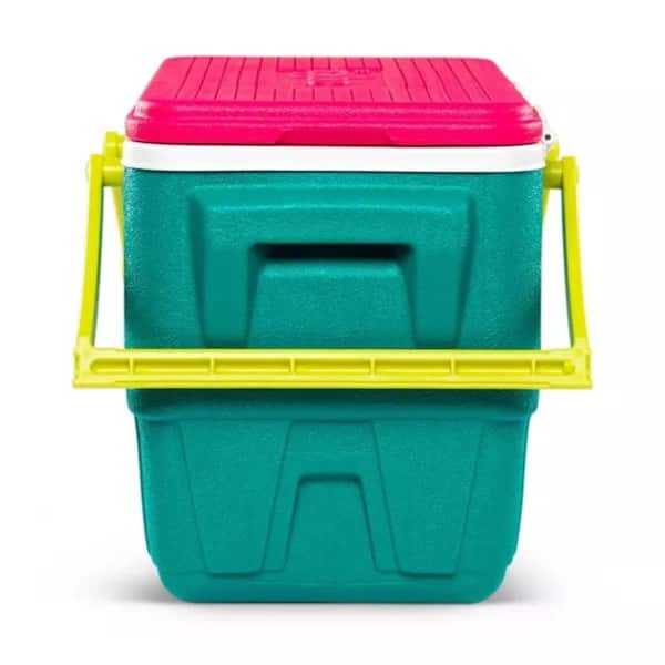 ITOPFOX 25 qt. Chest Cooler in Dark Jade, Stackable and One