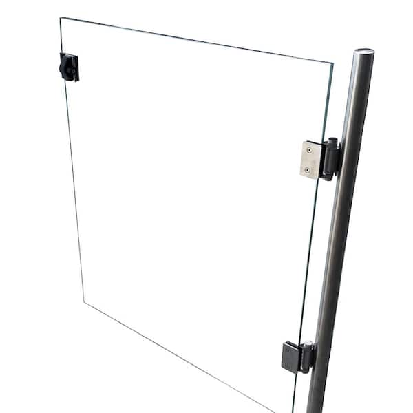 CVGR 36 in. x 39 in. Hercules Glass Complete Gate Kit