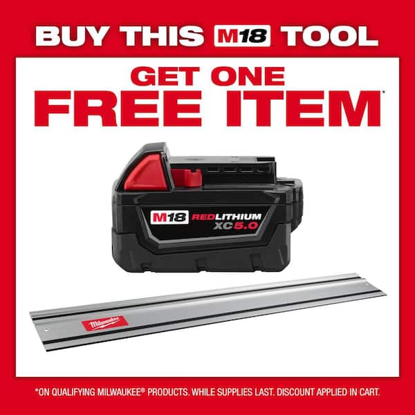 M18 FUEL 18V Lithium-Ion Cordless Brushless 6-1/2 in. Plunge Cut Track Saw (Tool-Only)