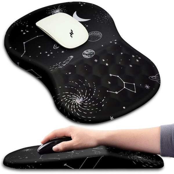 Etokfoks Ergonomic Mouse Pad Wrist Support with Massage Design for