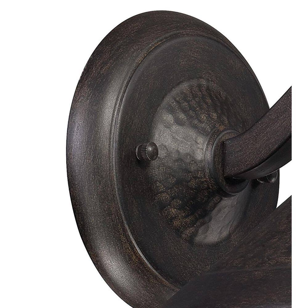 Aspen Bronze Frost Glass LED Outdoor Wall Sconce