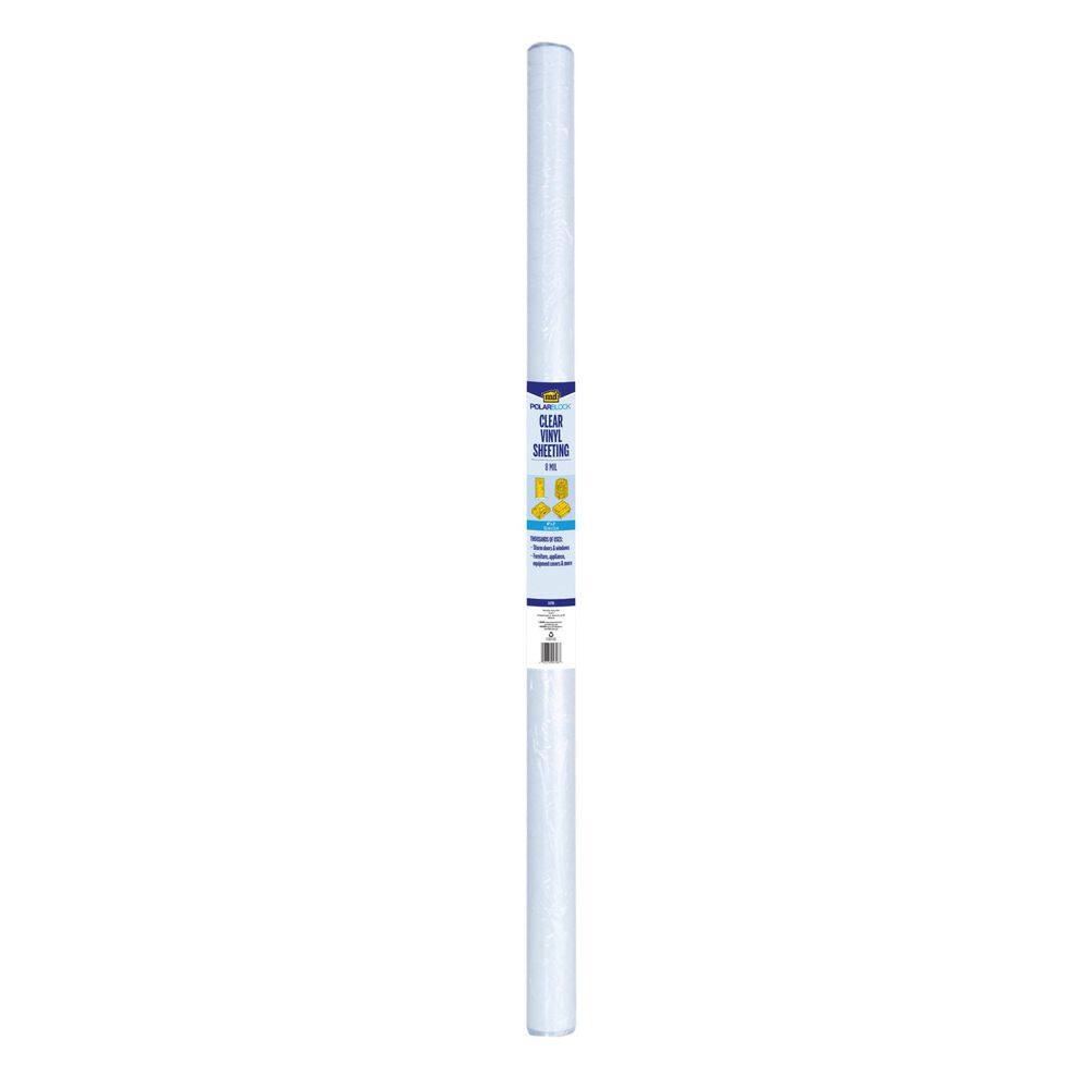 48 in. x 25 ft. 8 Mil Clear Film Sheeting Weatherstrip Adhesive price history on PriceWatchPro