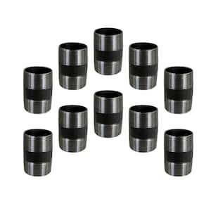 Black Steel Pipe, 1-1/2 in. x 2-1/2 in. Nipple Fitting (Pack of 10)