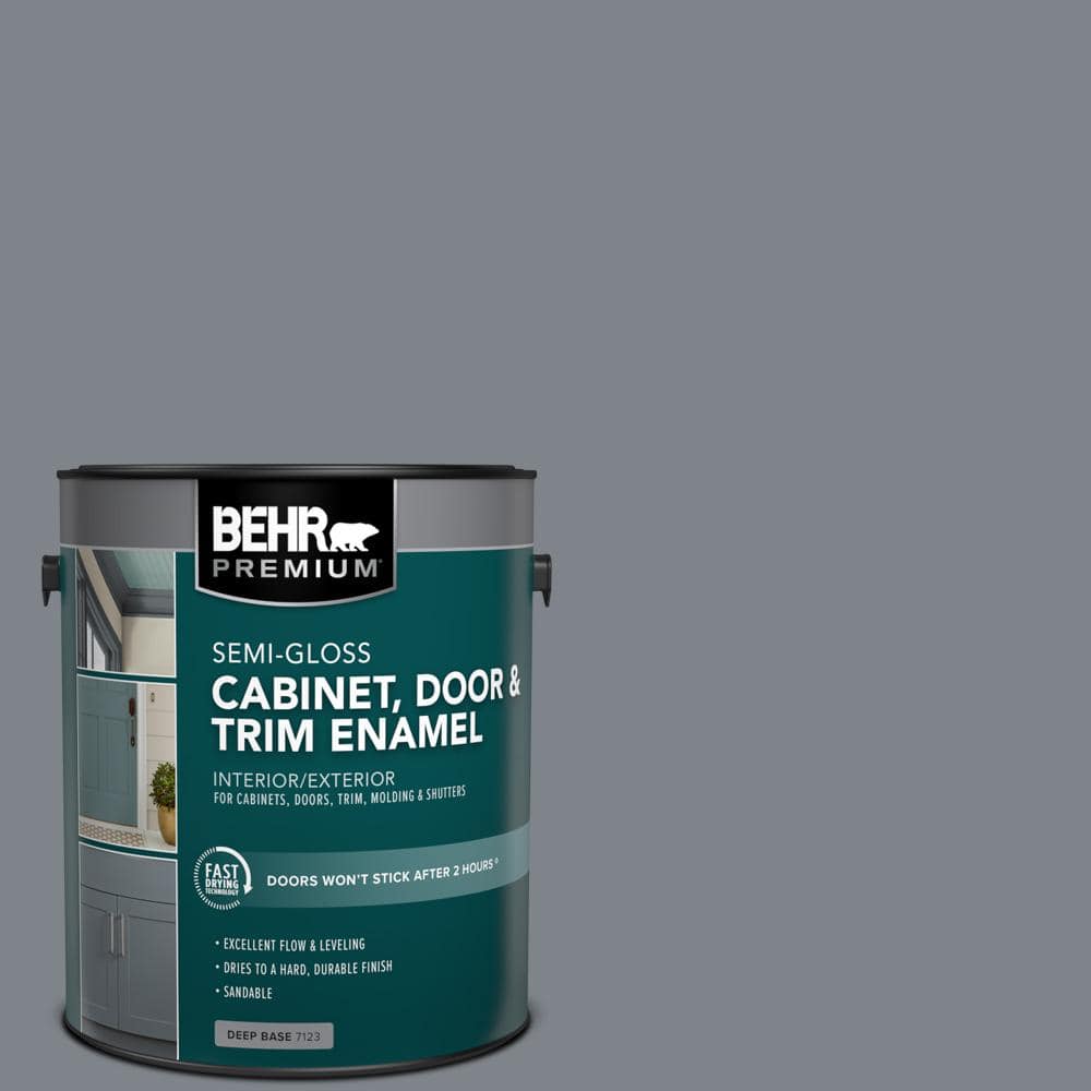1 gal. #760F-5 Milestone Semi-Gloss Enamel Interior/Exterior Cabinet, Door & Trim Paint price history on PriceWatchPro