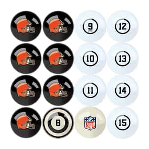 Imperial Kansas City Chiefs Billiard Ball Set with Numbers 