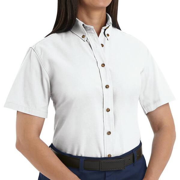 red button down dress shirt womens