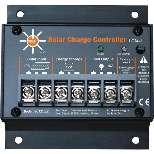 UPG SC1210LD 10-Amp Charge Controller Abso Inverter Charger