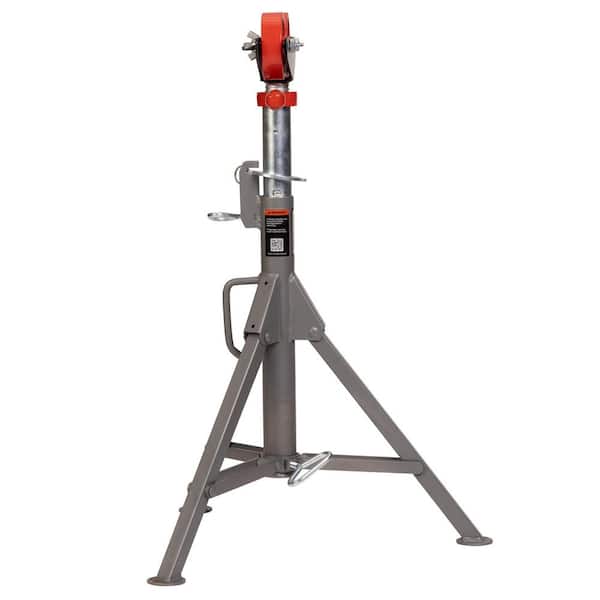 Jet Folding Pipe Jack Stand w/ Steel Rollers JPJ-FLD-SR - The Home