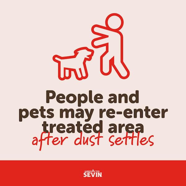 can you put sevin dust on dogs