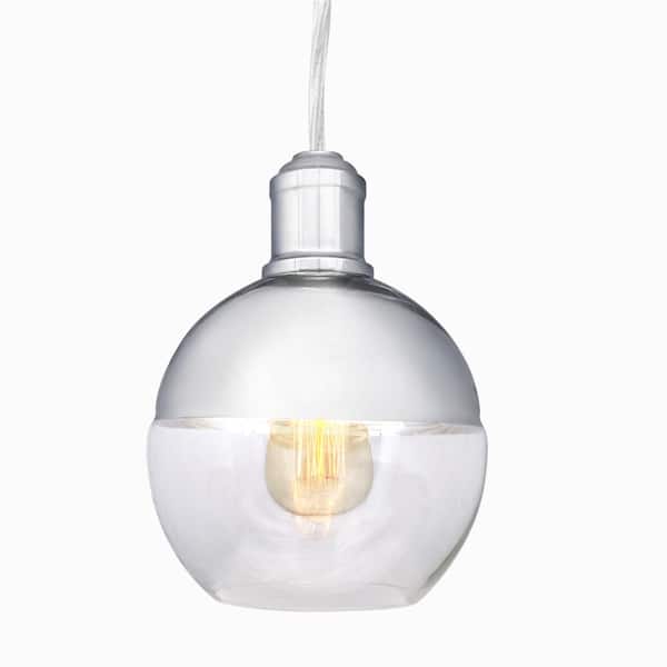 Decor Living 1-Light Chrome Pendant