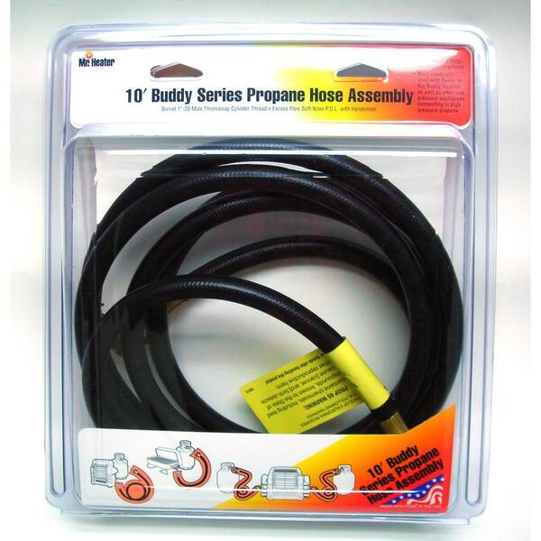 Mr Heater 10 Ft Buddy Series Hose Assembly F273704 The Home Depot