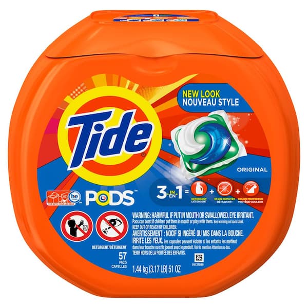 Tide Pods Original Scent Unit Dose Laundry Detergent (57-Count)