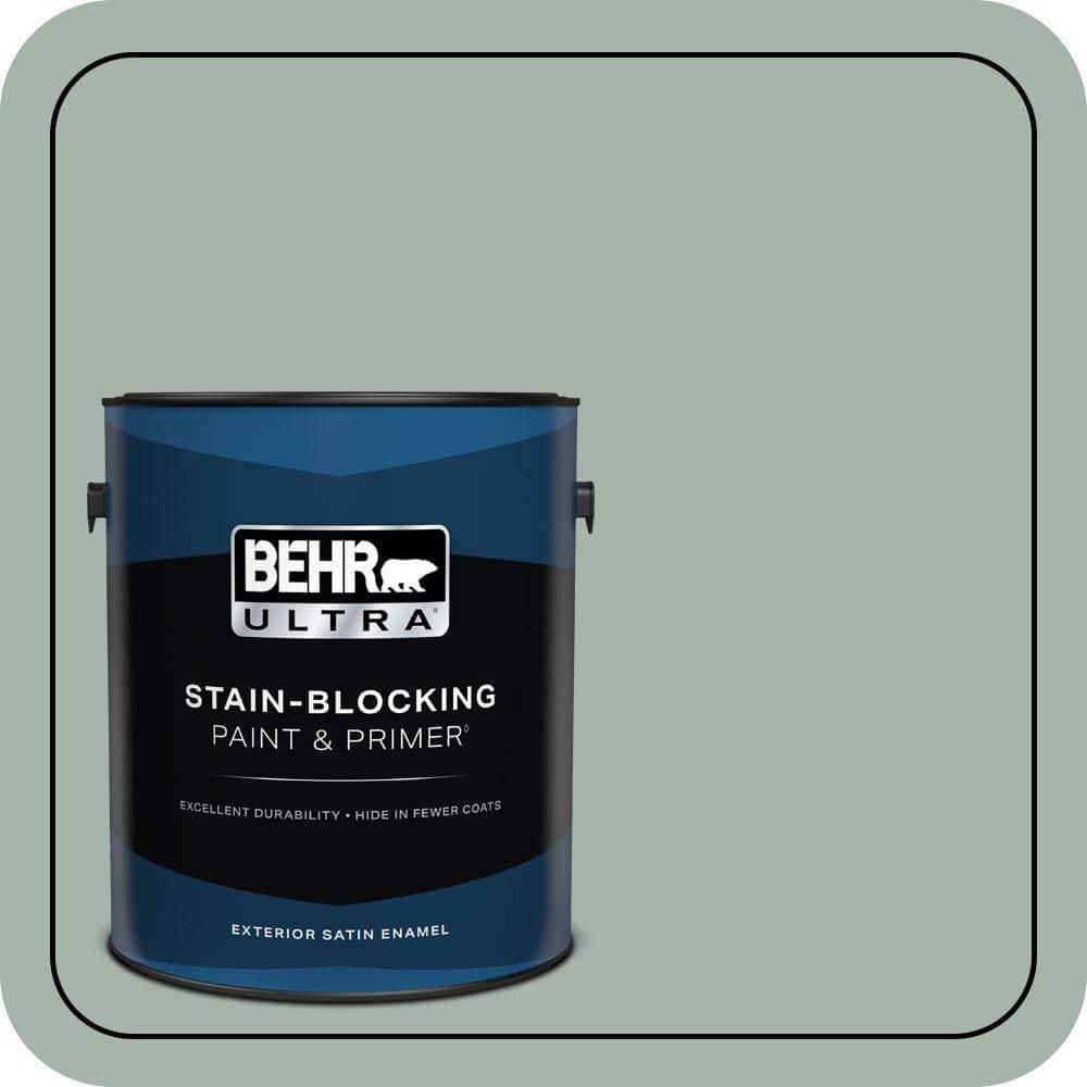 1 gal. #PMD-100 Aquatone Satin Enamel Exterior Paint & Primer price history on PriceWatchPro