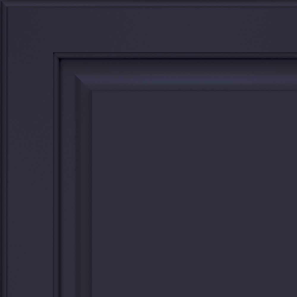 Piermont 7 5/16 in. W x 3/4 in. D x 7 5/16 in. H Quarter Cabinet Door Sample in Midnight price history on PriceWatchPro