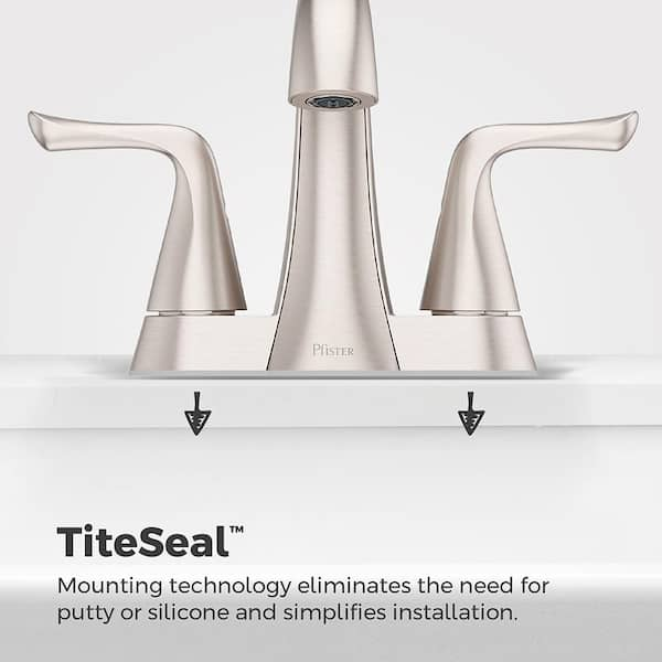 NEW PRICE PFISTER FAUCET SEDONA SATIN NICKEL POP UP METAL CERAMIC HANDLE deals VALVES