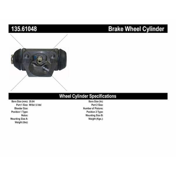 Centric Parts Drum Brake Wheel Cylinder 1997-2000 Ford Contour