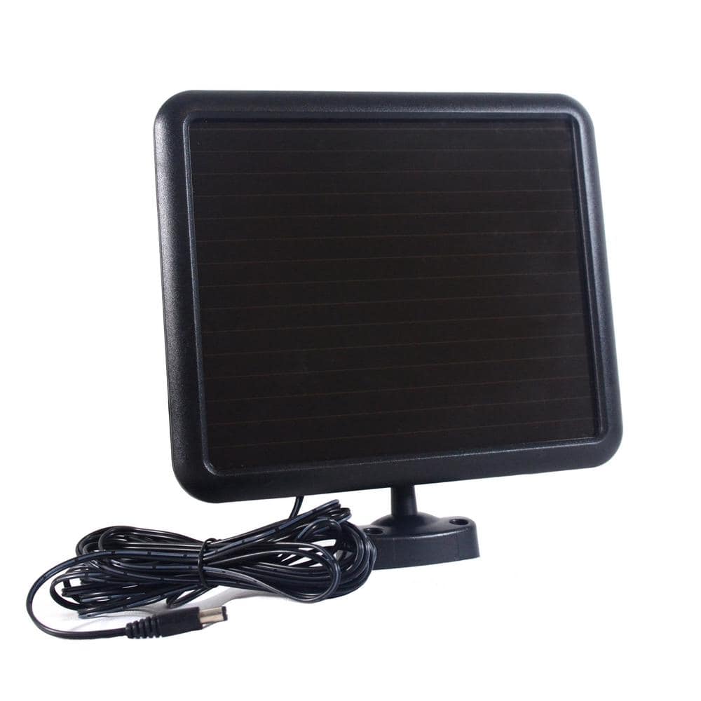 Dual Head Black LED Solar Motion Security Light