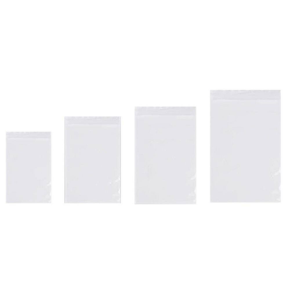 400 PCS Mini Resealable Poly Bags Assorted Sizes Transparent for Jewelry Pills Beads Screws Packaging with Stickers price history on PriceWatchPro
