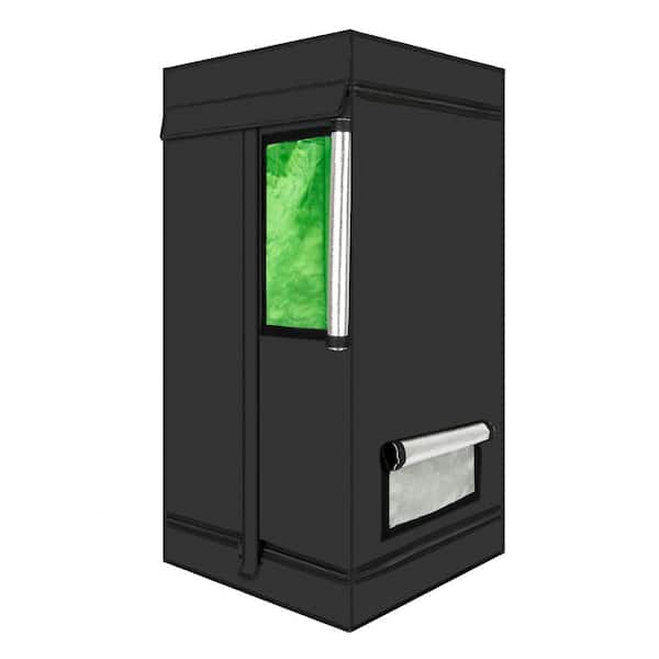 2 ft. x 4 ft. Black Grow Tent