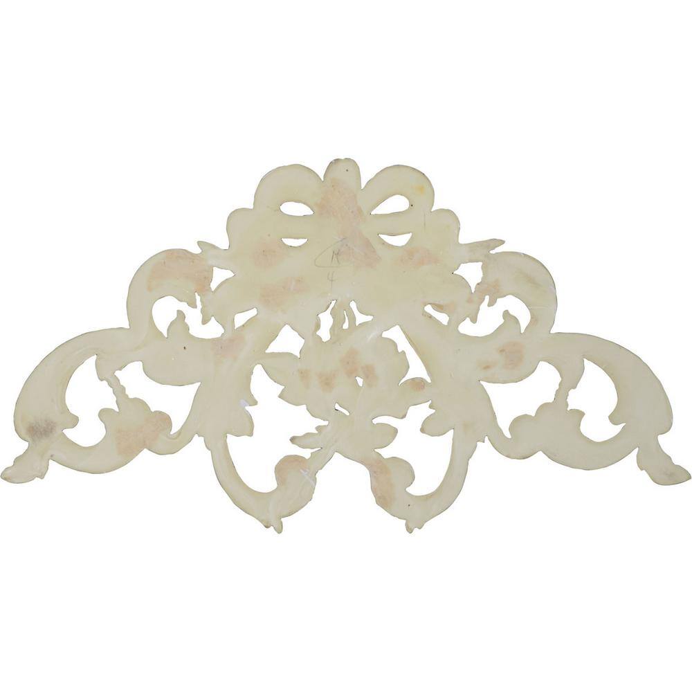 Primed White Polyurethane Architectural Scroll Onlay