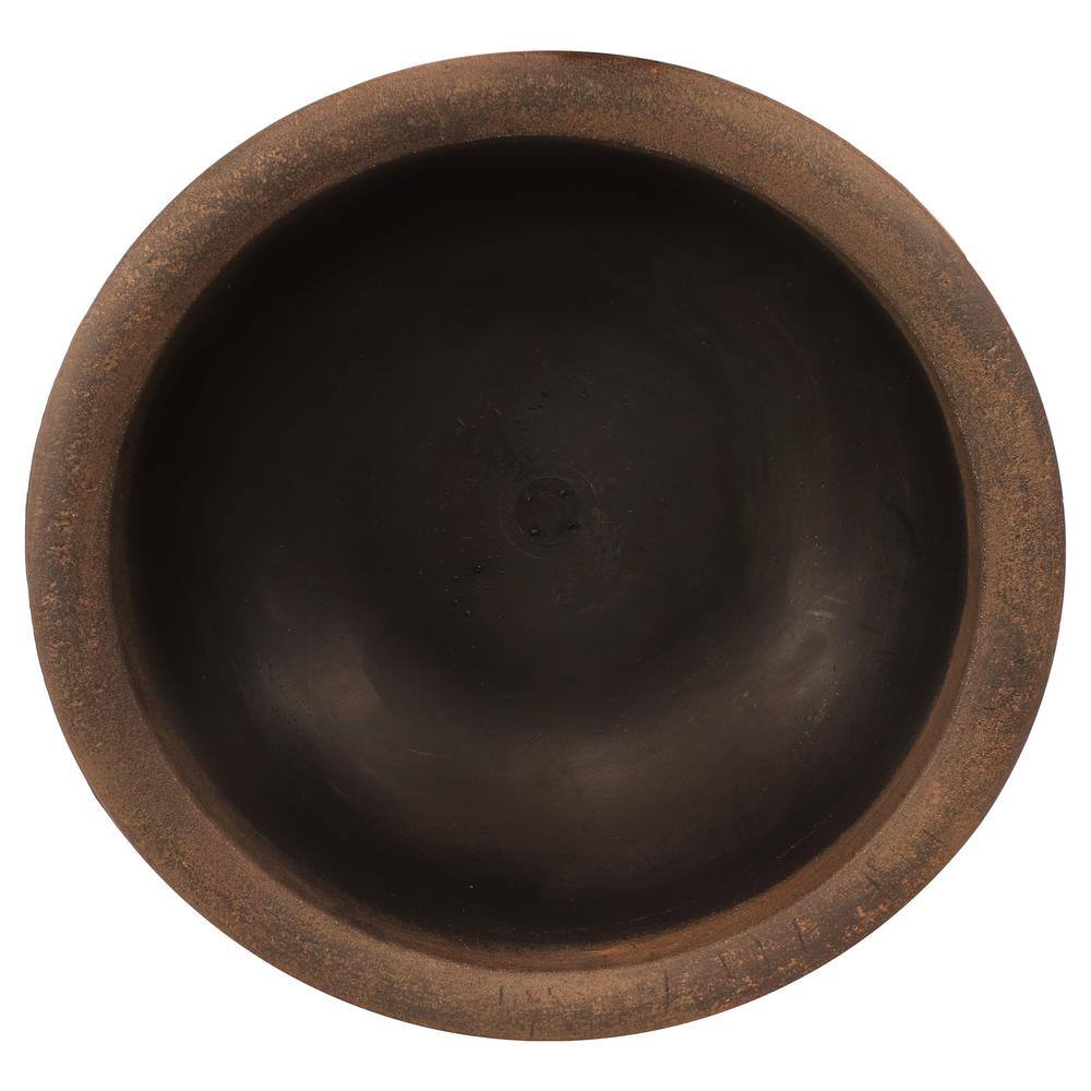 Percival 21" Sable Brown Polyresin Indoor/Outdoor Planter