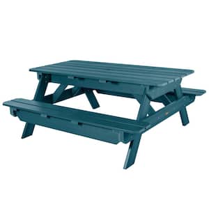 Hometown Picnic Table in Nantucket Blue