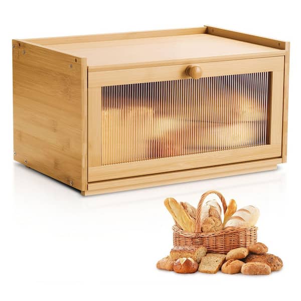 VEVOR 1-Piece Large Capacity, Bamboo, Farmhouse Wooden, Acrylic