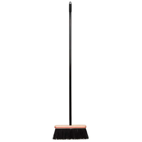 Outdoor Upright 48 in. Metal Handle Wet/Dry Broom