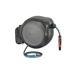 50 Foot Wall Mounted Retractable Reel with Hose Guide
