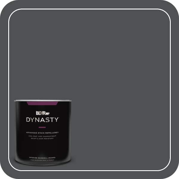 BEHR DYNASTY 1 qt. #770F-6 Evening Hush Eggshell Enamel Interior Stain-Blocking Paint & Primer