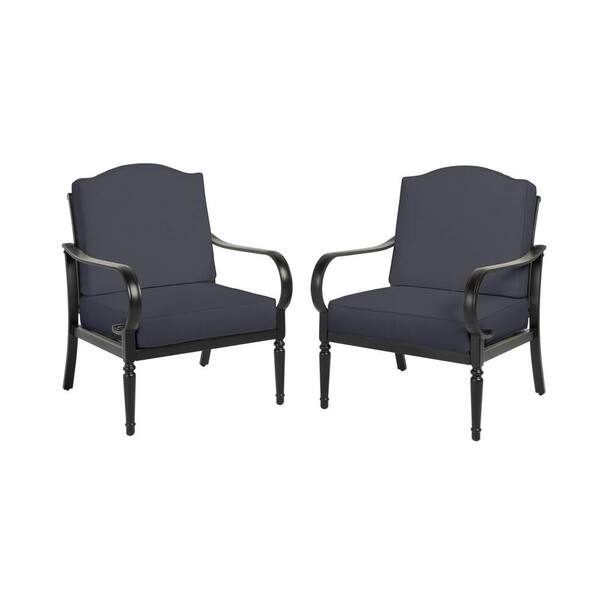 Details about   Laurel Oaks CushionGuard Midnight Lounge Chair Slipcover Set 