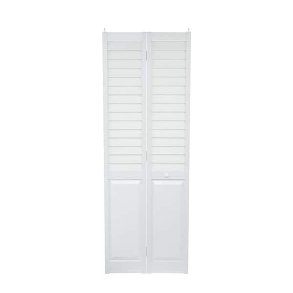 さらぽん(3/11〜15出張プロフ) Home Fashion Technologies 32 in. x 80 in. 3 in. Louver/Panel White