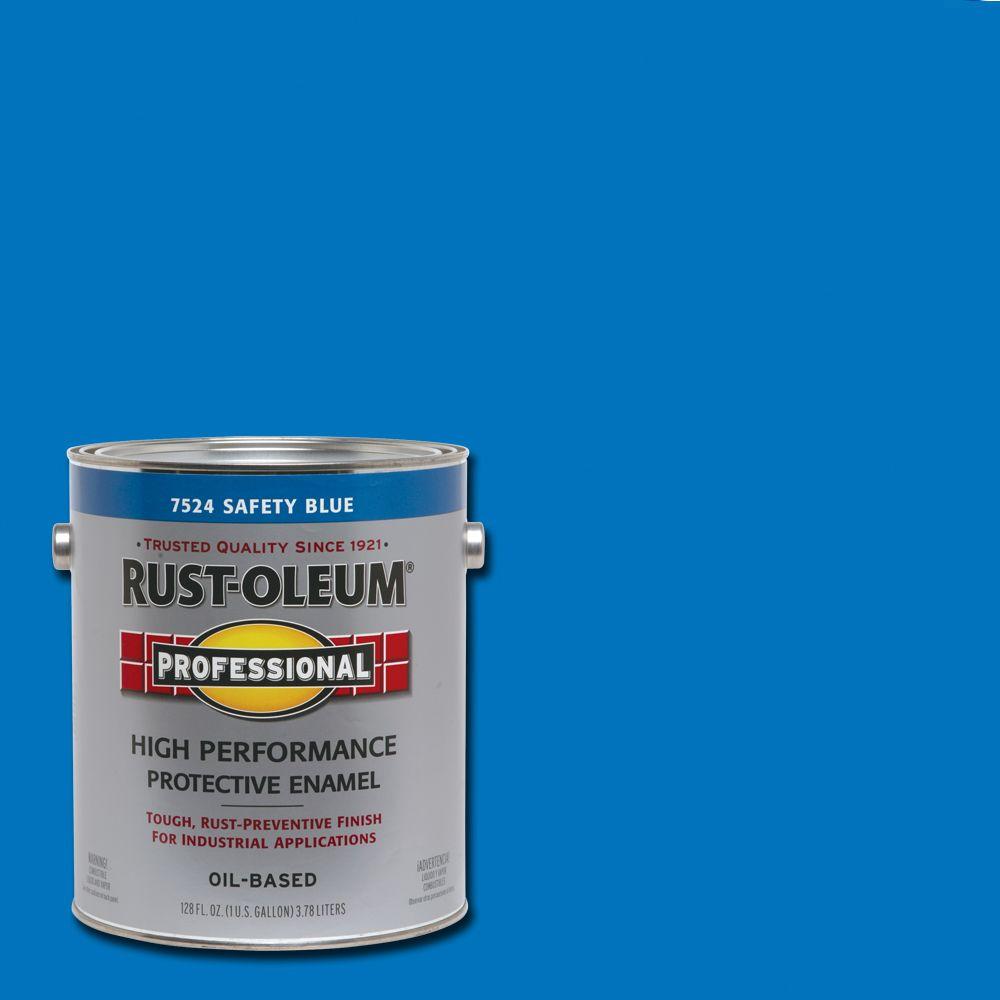 Safety Blue RustOleum Professional Paint The Home Depot