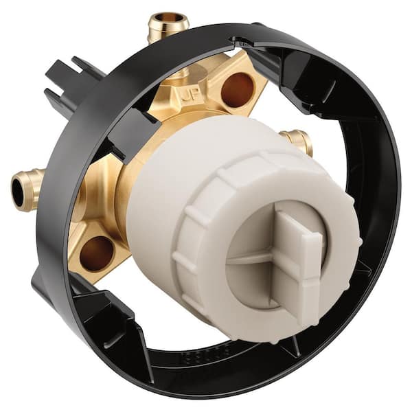 M-CORE 3-Port Shower Mixing Valve with Crimp Ring PEX Connections