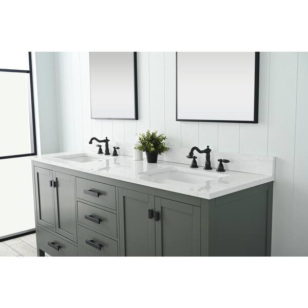  , , Valentino 5点 set Design Element Valentino 72 in. W x 22 in. D Single Sink Bath