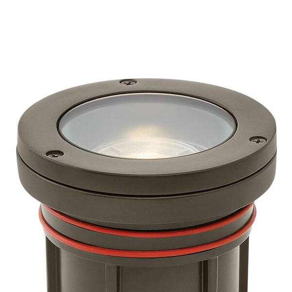 HINKLEY - Well Light Lumacore Low Voltage Bronze LED In Ground Well Light