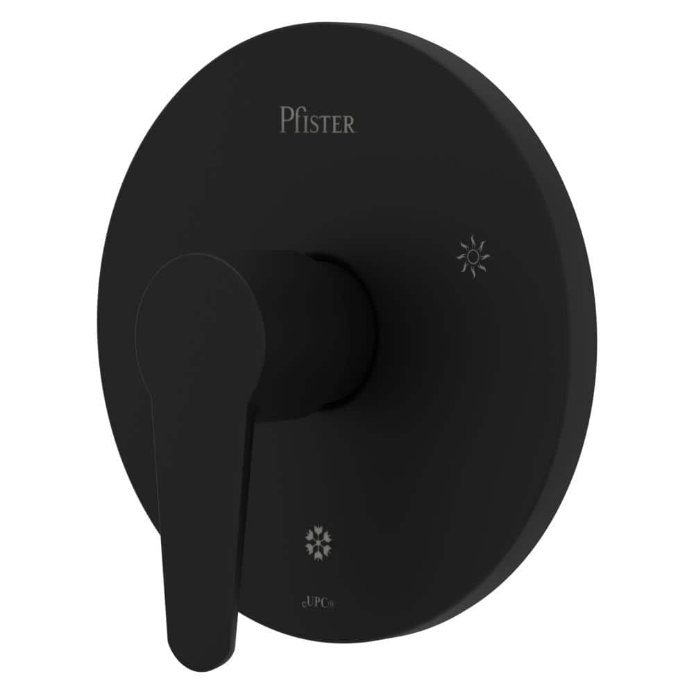 Pfisrt Modern Shower Valve, Trim Only Matte Black price history on PriceWatchPro