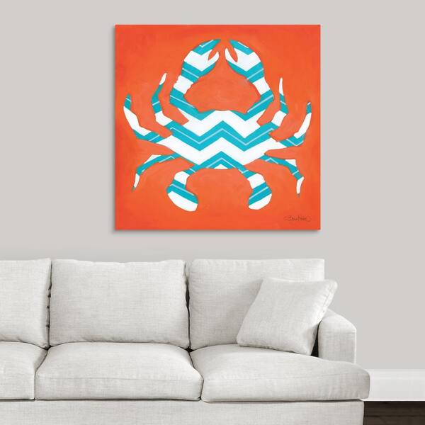 GreatBigCanvas "Crabby" by David Bromstad Canvas Wall Art