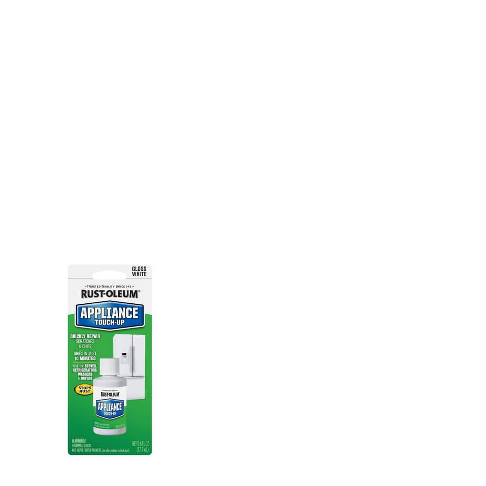 Re.PRESIDENT shop Rust-Oleum Specialty 0.6 oz. Gloss White Appliance Epoxy Touch-Up