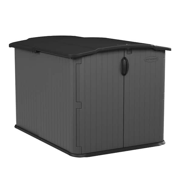 Glidetop 5 ft. x 7 ft. Plastic Resin Storage Shed (32 sq. ft.)