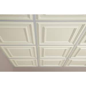 Cambridge Sand 2 ft. x 2 ft. Lay-in or Glue-up Ceiling Panel (Case of 6)
