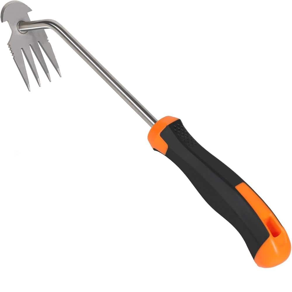 10 in. All-Steel Hollow Hoe and Hand Weeding Tool with Ergonomic Rubber Grip for Loosening Soil and Yard Maintenance price history on PriceWatchPro