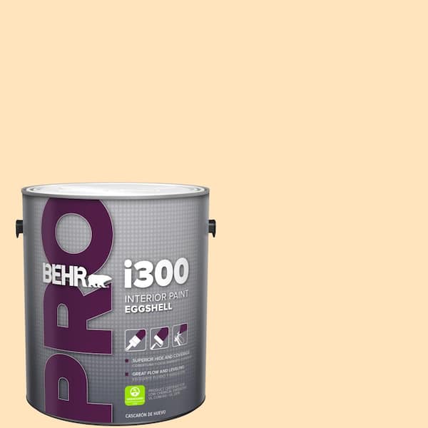 BEHR PRO 1 gal. #P240-1 Cheese Powder Eggshell Interior Paint
