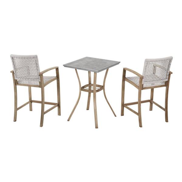 Hampton bay best sale balcony height chairs